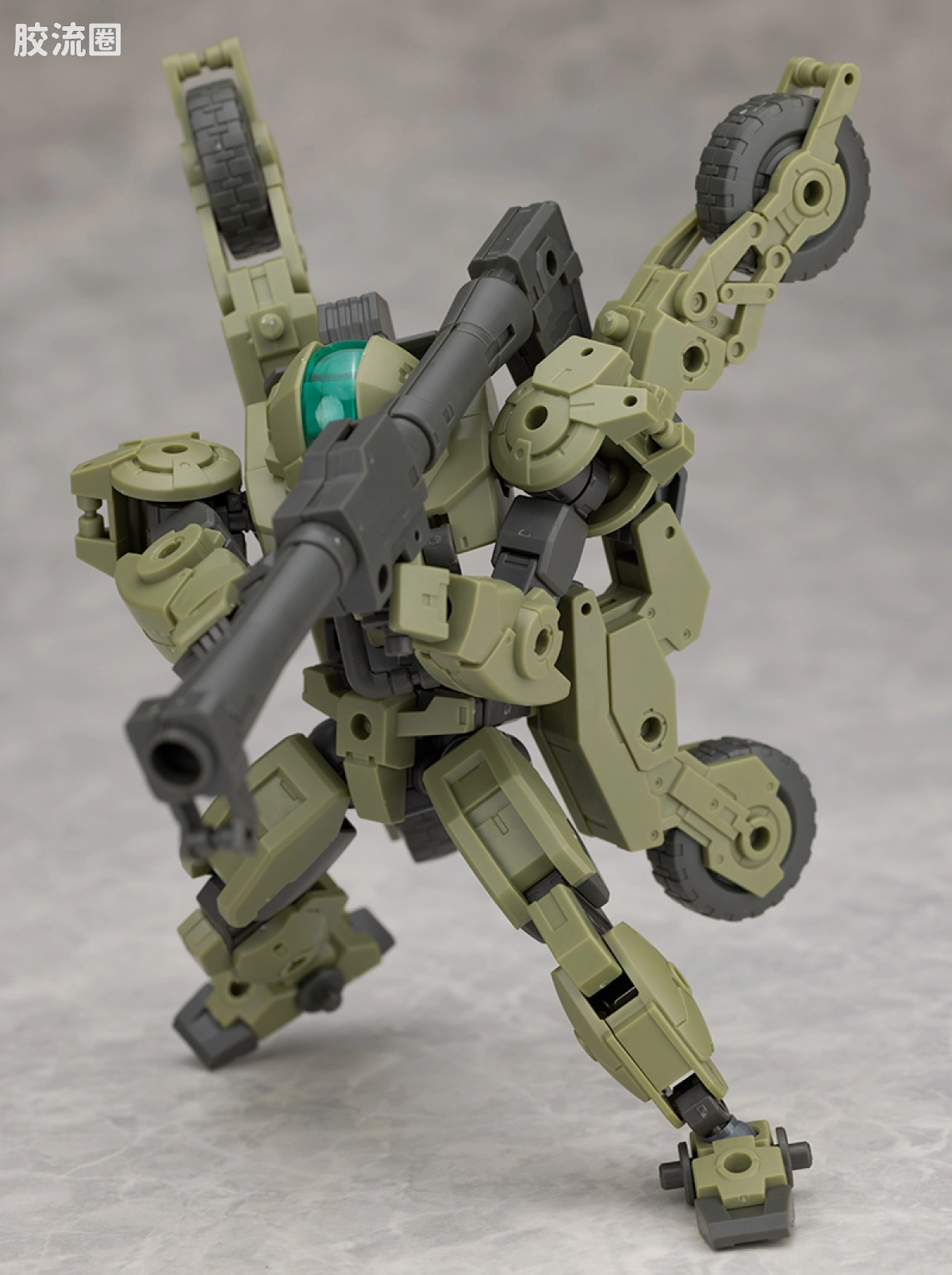 30MM 1/144 沃尔帕努瓦/Volvanova（拜隆军） 50 bEXM-33QB 沃尔帕诺瓦(四轮摩托Ver.) - 图片